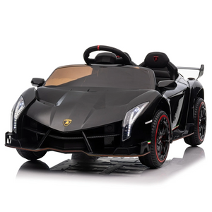 12V Kids Lambo Ride On Car Sports Dual Drive Car with 2.4G Remote Control Electric Racing Car