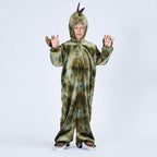 Kids Dinosaur Costume Halloween Monster Cosplay Dress Up for Boys Girls