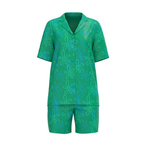 Inside 2 Envy Pajamas Movie Out Joy Sleep Shirts and Pants 2pcs Suit Disgust Soft Silk Sleepwear