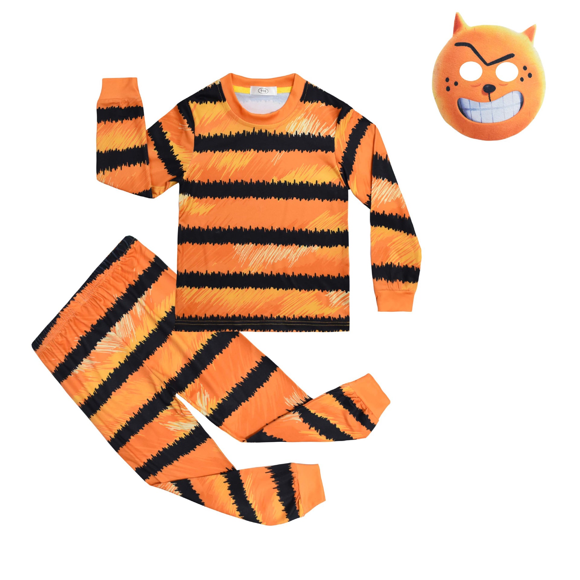 Kids Li'l Petey Costume The Cat Petey Shirt Pants and Mask 3pcs Suit for Halloween