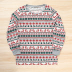 Christmas Moose Family Matching Costume Baby Romper Kids Adult Long Sleeve Tops Pants Suit