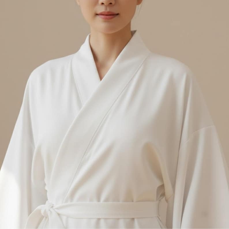 Adult Ishii Cosplay Costume The Killer White Kimono Snow Garden Duel Outfit