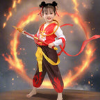 Kids Demon Child Costume Cosplay Outfit With Hair Band and Hun Tian Ling