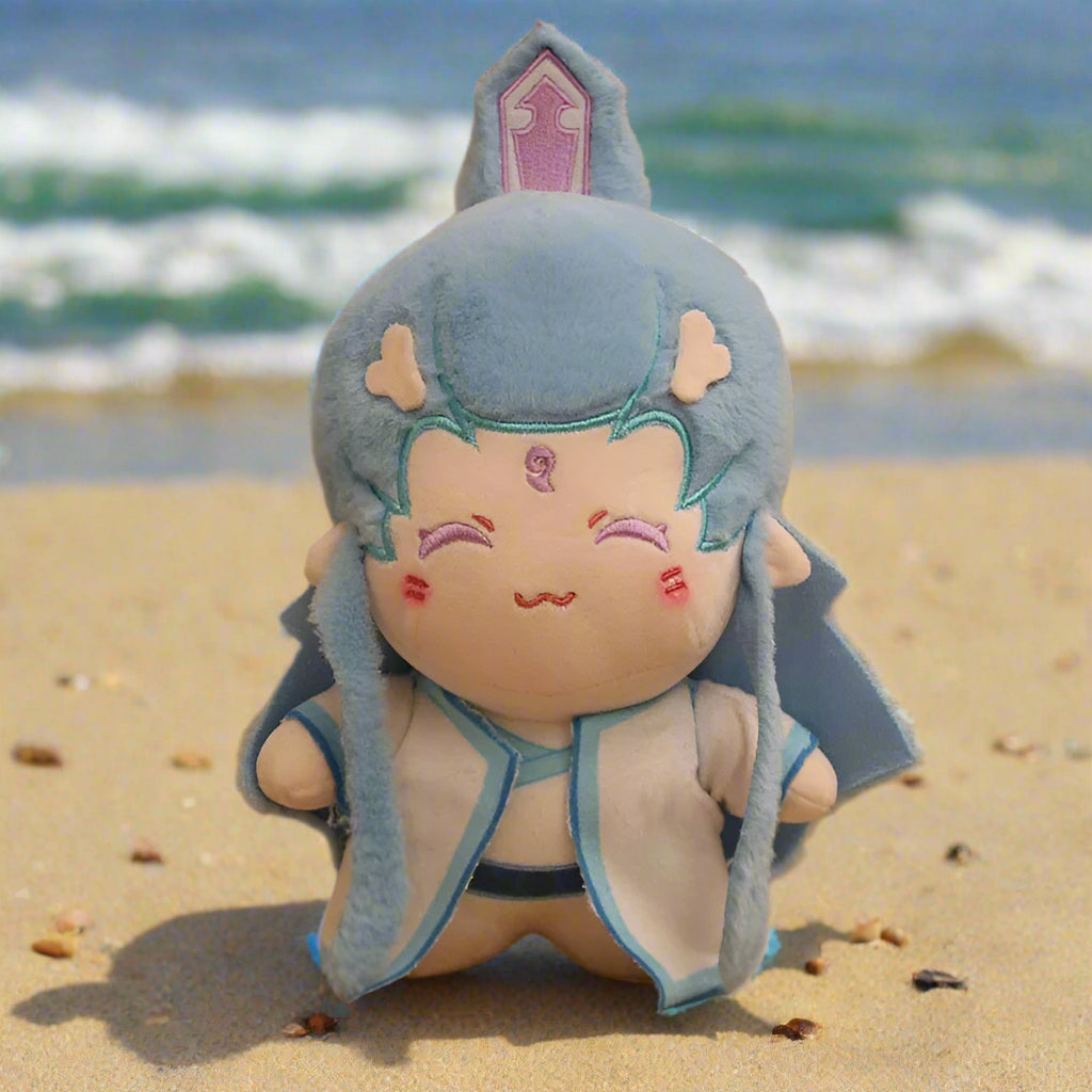 9.9" Wind Fire Wheels Hero Plush Toy Chinese Mythological Ao Bing Plushies for Gift