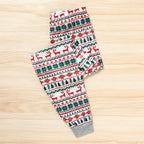 Christmas Moose Family Matching Costume Baby Romper Kids Adult Long Sleeve Tops Pants Suit