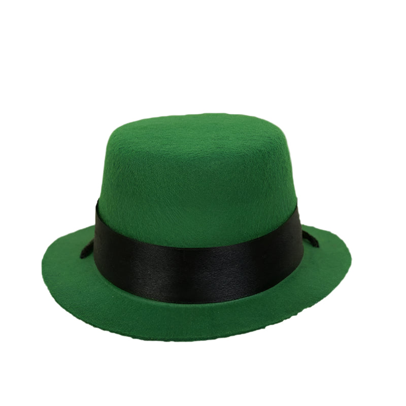 Couples Saint Patricks Day T-shirt and Hat Lucky Green Costume Irish Festival Outfit