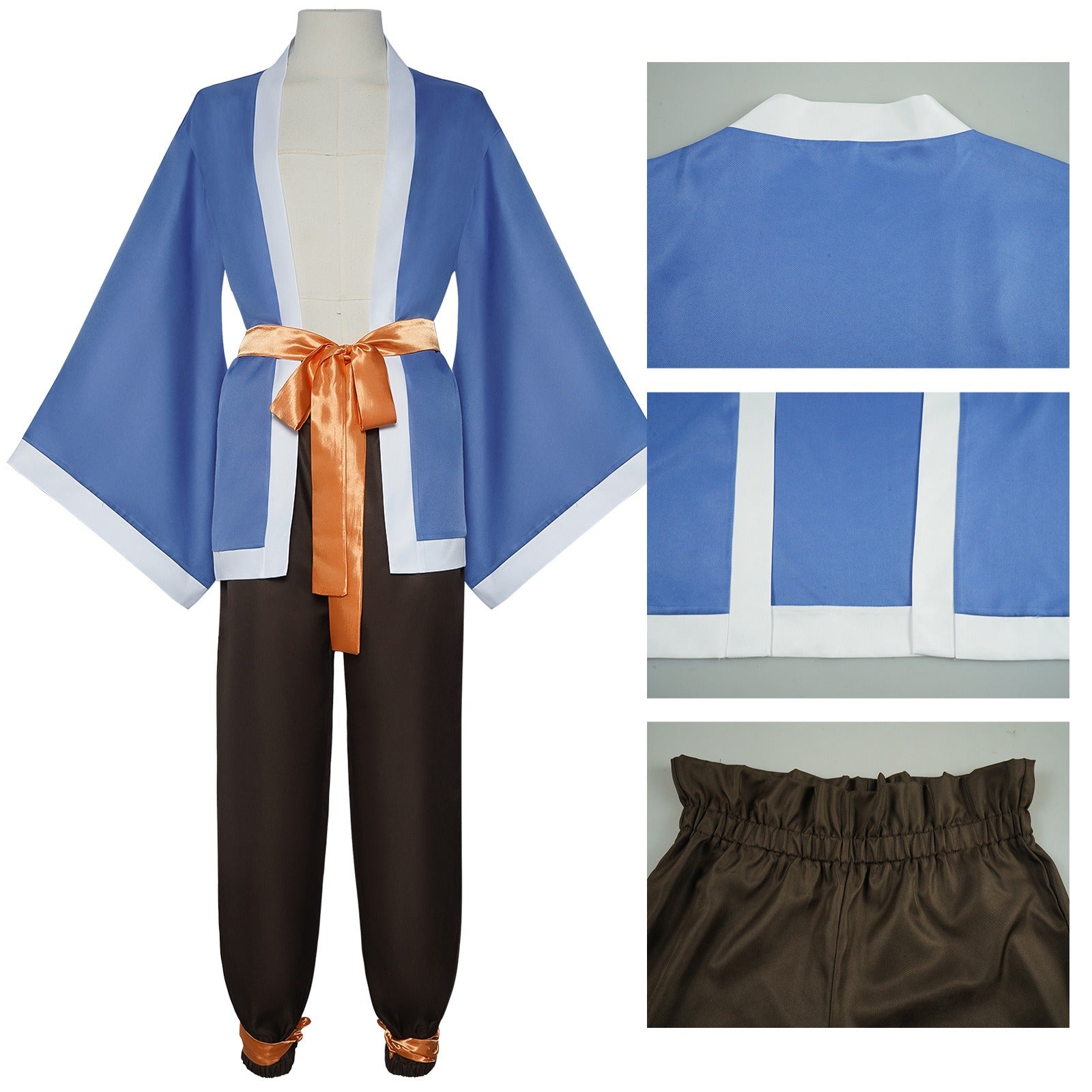 Adult Taiyi Zhenren Costume Master Cosplay Outfit Robe and Pants Suit for Men