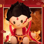 15.8” Demon Child Ao Bing Plush Toy With Detachable Outfits Soft Mythological Heroes Plushie