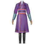 Women Lady Yin Costume Purple Cosplay Outfit for Themed Parties