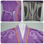 Women Lady Yin Costume Purple Cosplay Outfit for Themed Parties