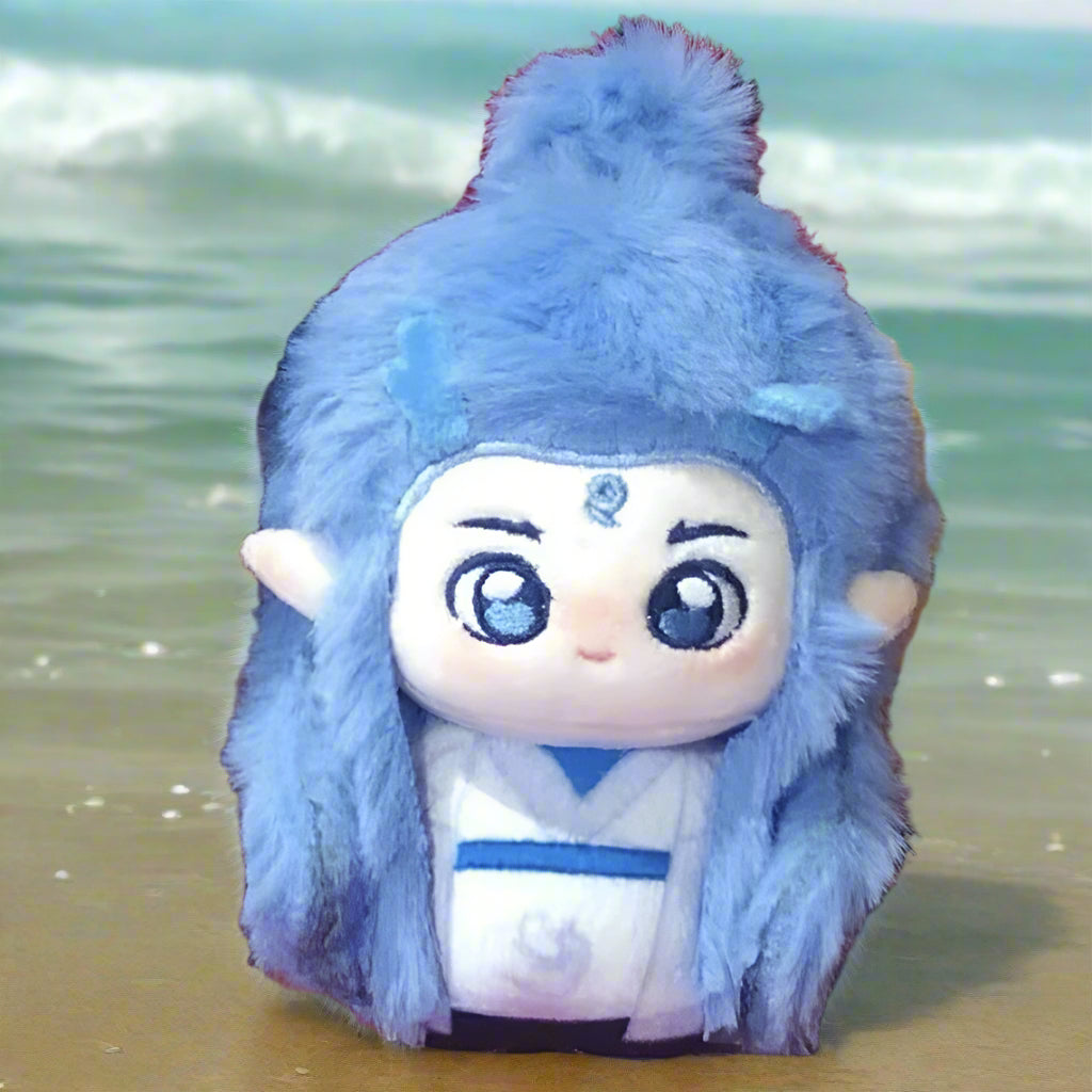 9.9" Wind Fire Wheels Hero Plush Toy Chinese Mythological Ao Bing Plushies for Gift