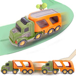Dinosaur Truck Set 6pcs Tyrannosaurus Toy Truck Car with Sound and Light Holiday Toy