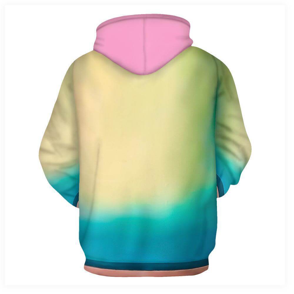 Adult Ember and Wade Hoodies Zip-up Jackets Fashion Element City Cosplay Sweatshirt