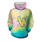 Adult Ember and Wade Hoodies Zip-up Jackets Fashion Element City Cosplay Sweatshirt