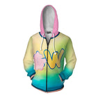 Adult Ember and Wade Hoodies Zip-up Jackets Fashion Element City Cosplay Sweatshirt
