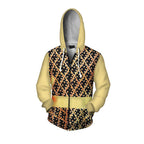 Adult Ember and Wade Hoodies Zip-up Jackets Fashion Element City Cosplay Sweatshirt