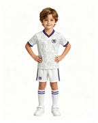 English Football Jersey Matching Dad and Son White Rose Soccer Jersey Set for 2026 Global Events