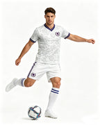 English Football Jersey Matching Dad and Son White Rose Soccer Jersey Set for 2026 Global Events