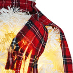 4ft Snowman-Shaped Christmas Tree with 100 Warm Lights Artificial Xmas Tree Holiday Decoration