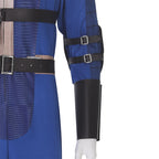 Vault 33 Suit Lucy Norm Shelter Clothes Blue Uniform Halloween Party Costume