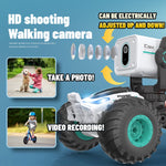 Multifunctional RC Car HD Photo Video Remote Dialogue Car Deformation 360° Stunt Car For Boys Gilrs