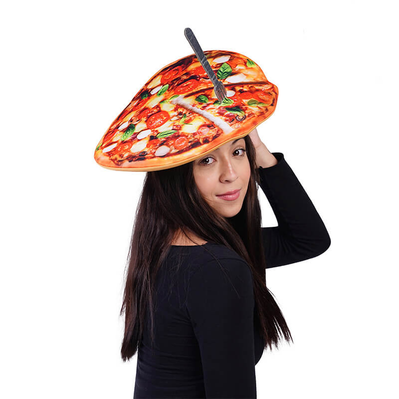 Funny Halloween Hat Unisex Adult Hot Dog Crazy Hat Novelty Food Hat for Holiday Party Dress Up