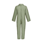 Kids Ghost Hunter Onesie Retro Zipper Front Workwear Jumpsuit for Themed Event Cosplay