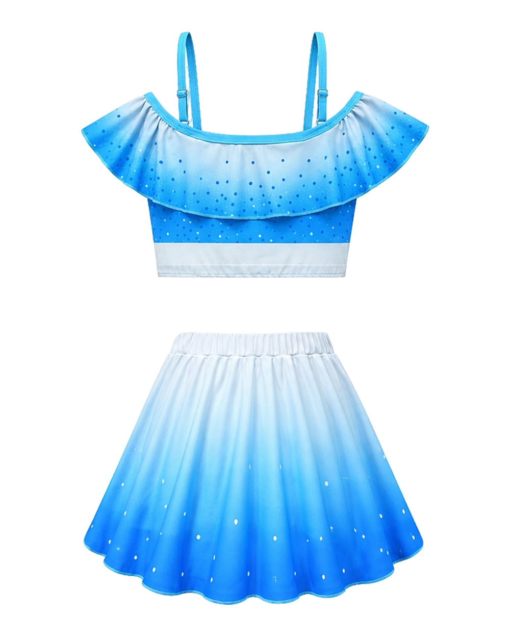 Baby Girls Red Princess Swimsuit Wonderland Pink Prinecess Chloe Princess Swim Top Skirt and Cap for Vacation