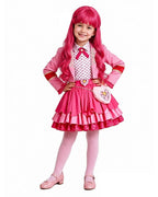 Pink Princess Dress Movie 5 Blazer Shirt Skirt Bag and Accessories for Girls Women Cosplay