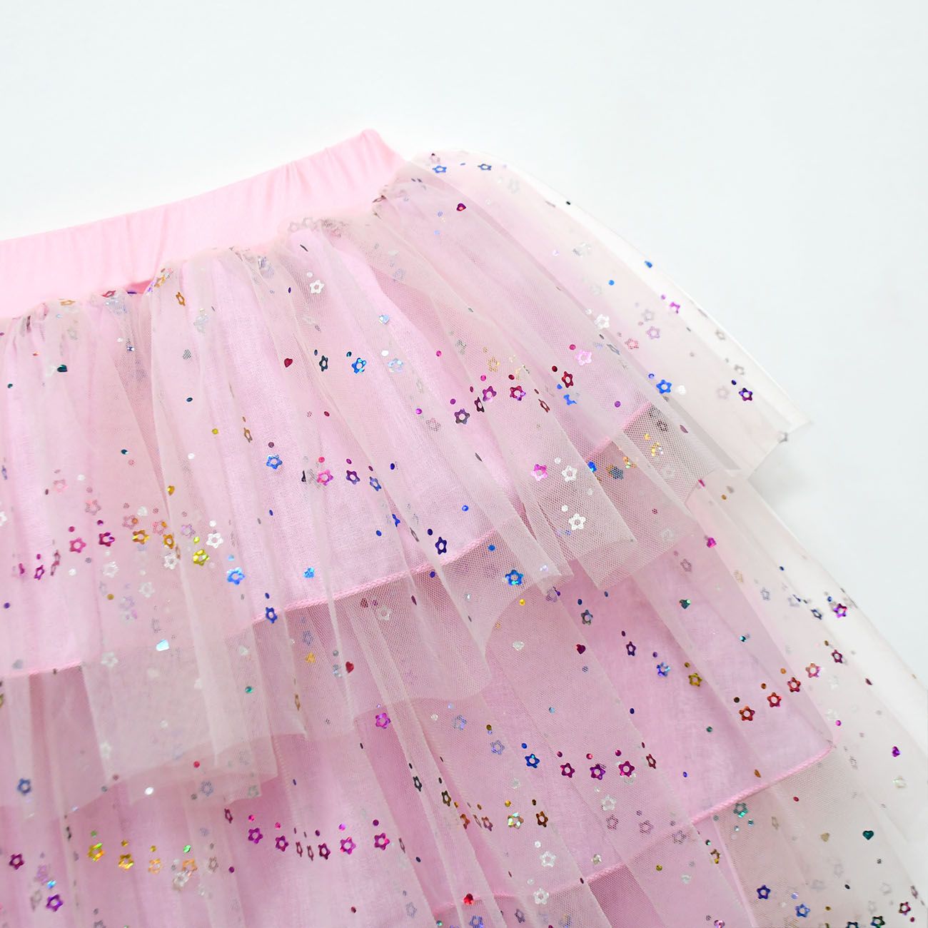 Girls Glinda Costume Pink Glinda Cosplay Outfit Sequins Party Dress Up