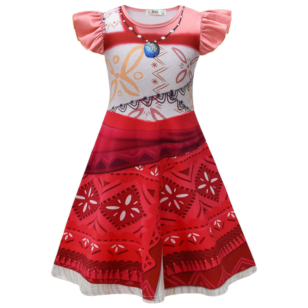 Kids Sea Princess Dress Halloween Costume Ocean Theme Party Cosplay Dress