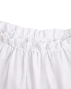 Girls Pirate Costume Off-Shoulder Top Corset Belt High-Low Ruffle Skirt and Headscarf 4pcs Set for Halloween Cosplay