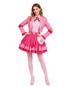 Pink Princess Dress Movie 5 Blazer Shirt Skirt Bag and Accessories for Girls Women Cosplay