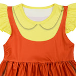 Girls Doll Costume Game 2 Kids Doll Dress and Mask for Party Cosplay