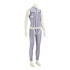 Mens Go! Go! Loser Ranger Outfit Gray Sakurama Hibiki Cosplay Soldier Costume
