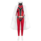 Adult Red Keeper Costume Go Go Loser Ranger Uniform and Cloak 2pcs Suit