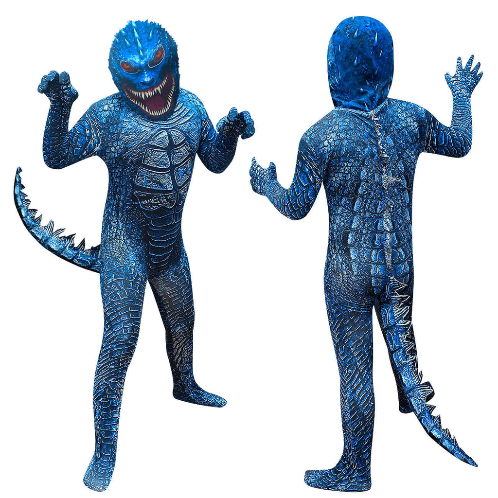 Monster Gorilla Costume Kids Gorilla Cosplay Outfit with Helmet Boys Girls Monster Suit