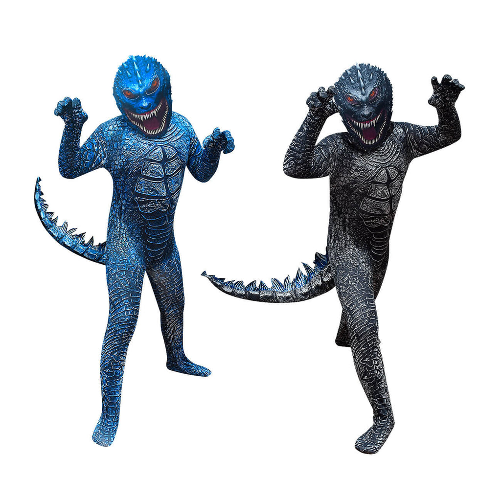 Monster Gorilla Costume Kids Gorilla Cosplay Outfit with Helmet Boys Girls Monster Suit