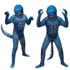 Monster Gorilla Costume Kids Gorilla Cosplay Outfit with Helmet Boys Girls Monster Suit
