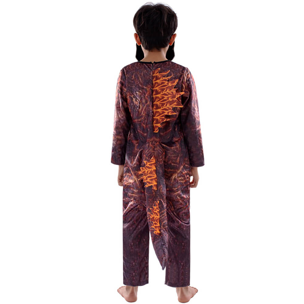 Boys Girls Gorilla Costume The King of Monster Jumpsuit and Mask Suit for Cosplay