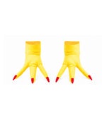 Toddler Kids Hei Hei Costume Unisex Little Rooster Cosplay Headband Tail and Feet Suit for Themed Party 3T-12Y