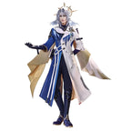 Adult Sunday Cosplay Costume Blue New Skins Earrings Headwear Halloween Party Outfit