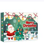 Creative Kids Advent Calendar 2025 Blind Box Fidget Spinner 24 Day Christmas Countdown Calendar Interactive Toys