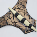 Jake Sully Costume Spandex Na'vi Outfit Blue Jumpsuit with Tail and Apron Set