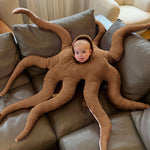 Cute Baby Octopus Costume Giant Wearable Infant Octopus Costume Stuffed Animal Costume
