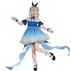 Teens Bubbly Voyage Outfit Blue Starlit Gown with Tail for Game Player
