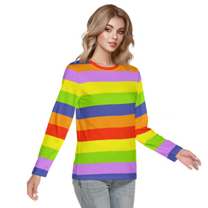 Inside 2 Out Riley Andersen Sweatshirt Rainbow Long Sleeve Shirt for Kids Adults