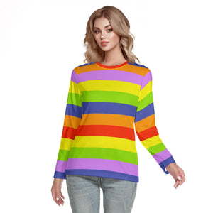 Inside 2 Out Riley Andersen Sweatshirt Rainbow Long Sleeve Shirt for Kids Adults