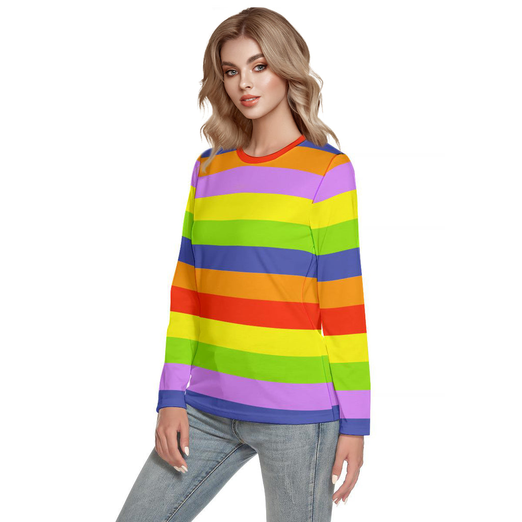 Inside 2 Out Riley Andersen Sweatshirt Rainbow Long Sleeve Shirt for Kids Adults