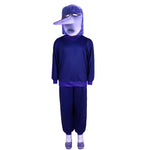 Kids Ennui Costume Emotions Boredom from Inside Cosplay Outfit Unisex Shirt and Pants Suit